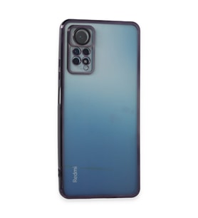 Redmi Note 11 Kılıf Lensli Silikon - Mor