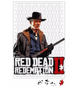 Red Dead Redemption Hosea Puzzle 240 Parça Yapboz