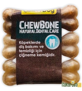 Gimdog Mordimi Press Kemik 3,5'' - 9 cm - 3'lü Doğal Kemik 60 gr