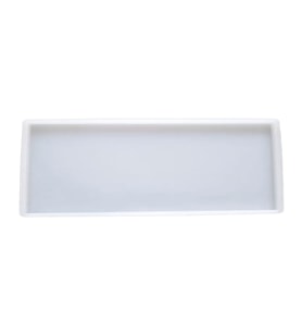 Epoksi Silikon Kalıp Tepsi Kalıbı YERLİ Dikdörtgen 14.5X38 CM