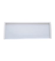 Epoksi Silikon Kalıp Tepsi Kalıbı YERLİ Dikdörtgen 14.5X38 CM