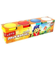 Lets 4 Renk 460 Gr Oyun Hamuru