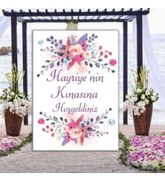 Ayaklı Katlanmaz Kına Pano