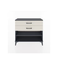 Arges Şifonyer Tek Raflı 2 Çekmeceli 88x30x80 Antrasit-Aytaşı