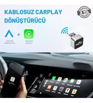 2in1 Kablosuz CarPlay Ve Android Auto Adaptörü ( EMT-001 )
