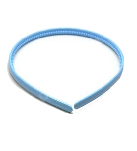 Taç Plastik Sade Mavi 12'li-