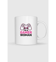 Ben Oyuncu Kadınım Gamer Baskılı Kupa Bardak