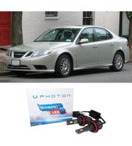 Saab 9-3 Led Xenon Uzun + Kısa Far Ampulü H4 Ultimate Yeni Seri Beyaz