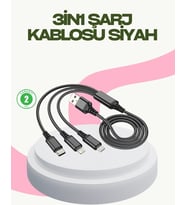 Hızlı Şarj Destekli Çoklu Şarj Kablosu – Seyahat Ve Günlük Kullanım