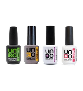 Fontenay Uno Ruber and Strong Base Coat , Super Shine and Matte Top Coat 15Ml