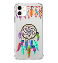 PrintiFy Apple iPhone 11 Uyumlu Nazar Boncuğu 6 Baskılı Şeffaf Köşe Korumalı Antişok Kılıf