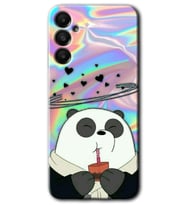 Galaxy A05s Kılıf HD Desen Baskılı Kılıf - Milkshake Panda