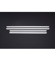 Dacia Sandero 2008-2012 Krom Cam Cıtası 4 Parça
