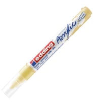 Edding Akrilik Kalem ED5100 Orta Uçlu Pastel Sarı 23 mm Yuvarlak Uç