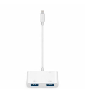 ZR540 2 Usb 1 Lightning Camera Adapter
