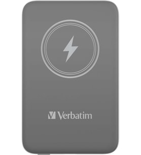 Verbatim Manyetik Power Bank 10000 Mah, Kablosuz Şarj Cihazı 15 W, Usb-C Ile 20 W Pd, Küçük Ve Manye (Çok Renkli)