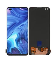 Oppo Reno 4 ile Uyumlu Oled Ekran Dokunmatik  Cph2113 (Siyah)