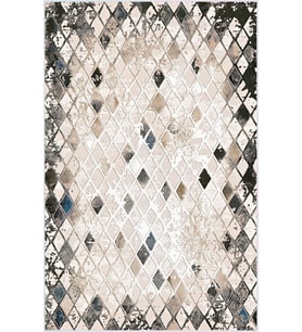 Eliana Home Baskılı, Yıkanabilir Kaymaz Taban Salon Halısı LNA0524 100x150 cm (Kahverengi)