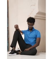 Paul Martin Örme Polo Yaka Regular Fit Pamuklu Ve Likralı T-shirt
