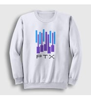 Presmono Unisex Beyaz Ptx Pentatonix Sweatshirt 75363tt (Beyaz)