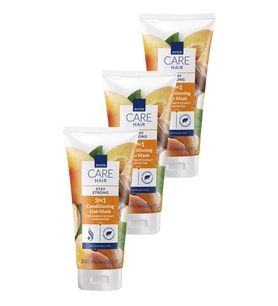 Care Kayısı Özü ve Shea Yağı İçeren 3’ü 1 Arada Saç Maskesi 200ml Üçlü Paket