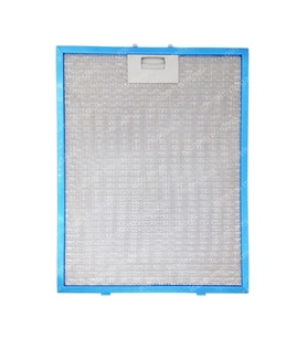 Silverline Arka EN 28,3 cm BOY 33,8 cm - Arka Tırnak 12,5 cm Aspiratör Metal Filtresi