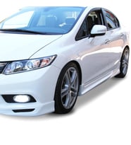 Honda Civic FB7 (2012-2016) Custom Yan Marşpiyel Seti (Plastik)