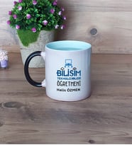 Bilişim Teknolojileri Öğretmeni Kupa Bardak Sihirli Öğretmenler Günü Hediyesi