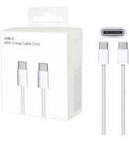 Apple 60W iPhone USB-C Şarj ve Data Kablosu 1M (60W USB-C Charge Cable 1M) -(Türkiye Garantili)-..,
