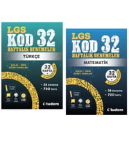 TUDEM YAYINLARI 8.SINIF LGS KOD 32 TÜRKÇE - MATEMATİK HAFTALIK DENEME