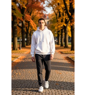Erkek Kapüşonlu Düşük Kol Uzun Kollu Oversize Kalıp Sweatshirt Fonksiyonel Dayanıklı Rahat