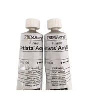Schmincke Primacryl Artist Boya 35ml, 100 Zinc White-2 Adet (Çok Renkli)