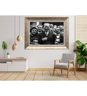 Gümüş Çerçeveli Tablo nb92