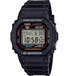 CASIO G-SHOCK DW-5600RL-1DR SİYAH SİLİKON KORDON DİJİTAL ERKEK KOL SAATİ