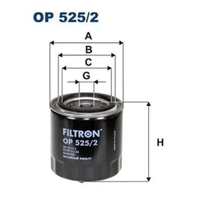 FILTRON OP5252 Yag Filtresi 030115561C