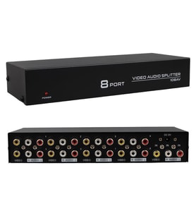 PM-4832 8 Port Video Stereo Audio Dağıtıcı Çoğaltıcı 1024X768-85HZ