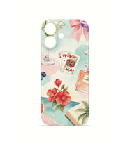 iPhone 17 Vorian İnce Kamera Korumalı Mika Kılıf Mediterranean Holiday Collage