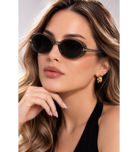 Premium Lüks Tasarım Oval Güneş Gözlüğü