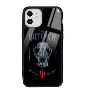 iPhone 12 Pro Witcher 3 wild hund Tasarımlı Glossy Telefon Kılıfı