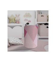 MEKTA HOME BEBEK VE ÇOCUK ODASI Geometrik Desenli Oyuncak Sepeti