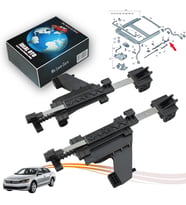 VW Passat B7 2010-2024 5M0877481A 5M0877482A İçin Sunroof Arka Sol Sağ Kablo Yönlendirme Parçası