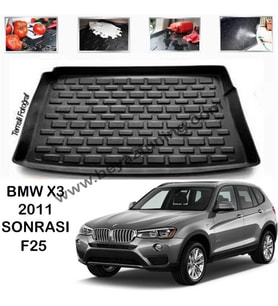 Bmw X3 F25 Bagaj Havuzu Paspası 2011 Sonrası