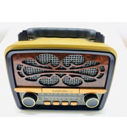 Everton Rt-880 Bluetooth Usb \Sd \Aux Fm 3 Band Radyo Nostaljik Müzik Kutusu