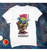 Ninja Kaplumbağalar Tişörtü ( Çocuk - Büyük ) Kişiye Özel