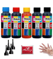 Epson L Serisi Tanklı Yazıcılar İçin +++Plus Mürekkep Seti 5x100 ml.