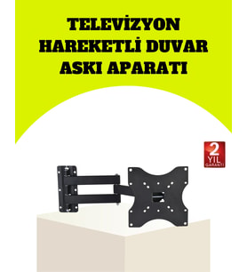 Vesa Uyumlu Hareketli Tv Askı Atı Kolay Montaj