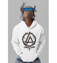 Rock Metal Müzik Grubu Linkin Park Baskılı Unisex Oversize Hoodie