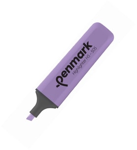 PENMARK HS-505-07 FOSFORLU KALEM PASTEL LAVANTA