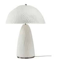Masa lambası, beyaz, 46 cm