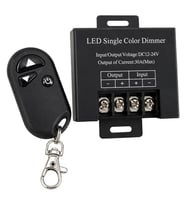 PM-37845 12V-24V 30A Tek Renk Şerit LED Dimmer RF Uzaktan Kumandalı Kontrol Cihazı